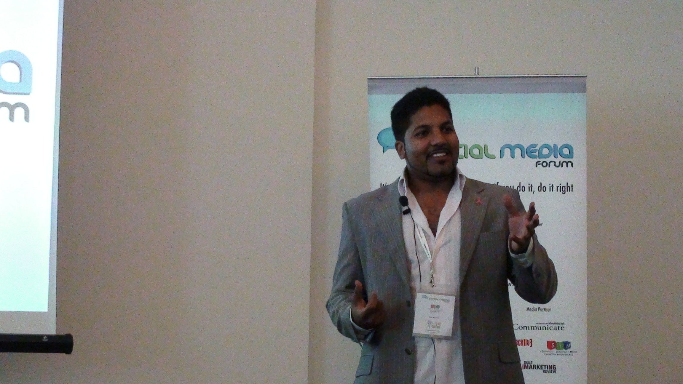 Muneer speaks about digital marketing trends at industry events